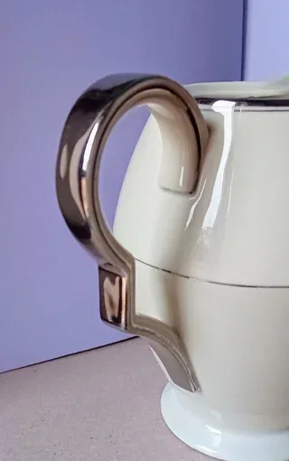 Lattiera Art Deco H & C Cecoslovacchia '30