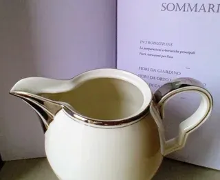 Lattiera Art Deco H & C Cecoslovacchia '30