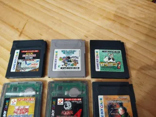 Lote 6 Juegos Game Boy Color Japoneses