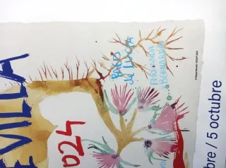 Cartel Flamenco Miquel Barceló Sevilla 2024