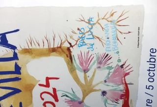 Cartel Flamenco Miquel Barceló Sevilla 2024