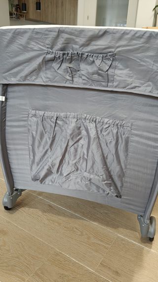 Cuna de viaje con colchón