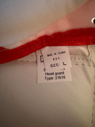 Casco máscara Fujimae Rojo