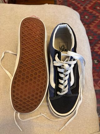 Vans Old Skool Azul Marino y Negro