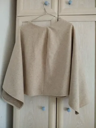 ¡Capa Beige Mujer Talla Única, tendencia!