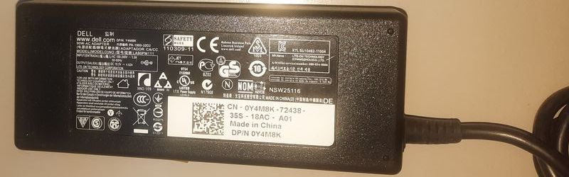 Cargador Adaptador Dell 90W Original afbeelding 2