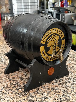 Barril decorativo Conde de Cuba