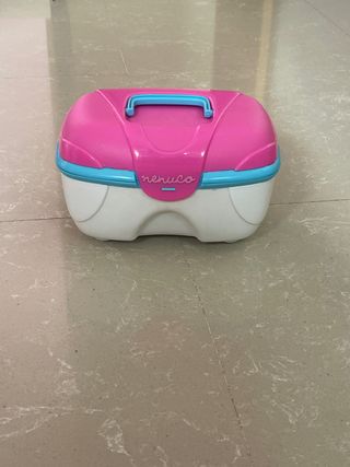 Maletín médico Nenuco rosa y blanco