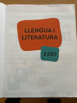 LLENGUA I LITERATURA 2