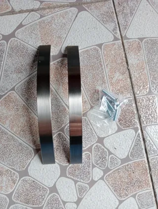 Pareja de tiradores Acero Inoxidable Armario