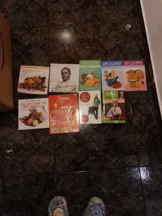Lote libros cocina vario