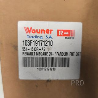 PILOTO INTERMITENTE DERECHO RENAULT MEGANE NUEVO 103F19171210