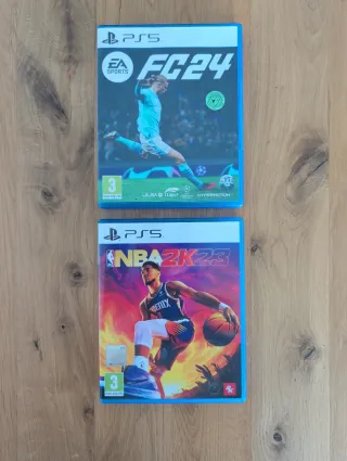 Pack FC 24 + NBA 2K23 PS5