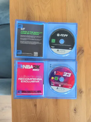 Pack FC 24 + NBA 2K23 PS5