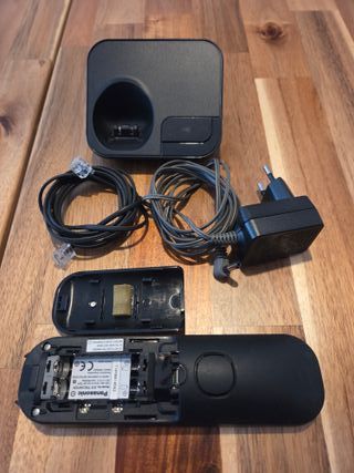Teléfono Inalámbrico Panasonic Negro