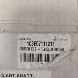 PILOTO INTERMITENTE IZQUIERDO CITROEN ZX NUEVO 103F07111211