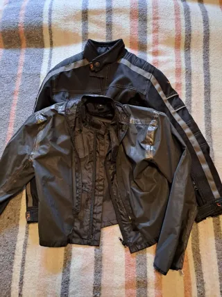 Chaqueta moto niño con protecciones