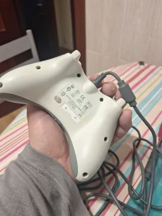 Mando Xbox 360 Blanco con Cable