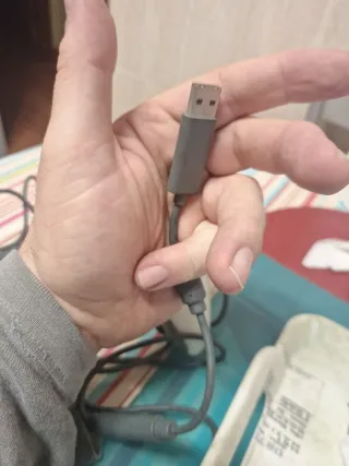 Mando Xbox 360 Blanco con Cable