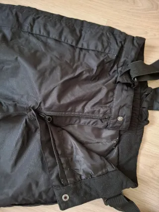 Pantalones de esquí niño negros talla 11-12