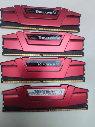 4x G.Skill Ripjaws V DDR4 2400MHz 8GB