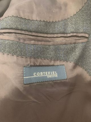Traje Cortefiel Chaqueta y Pantalón T50 Azul