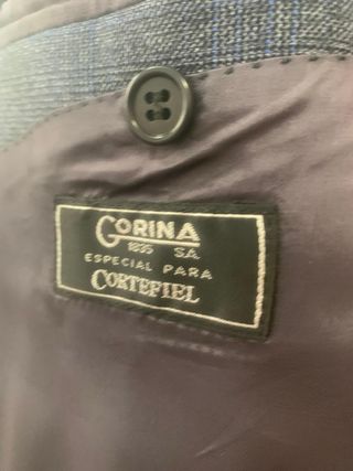 Traje Cortefiel Chaqueta y Pantalón T50 Azul