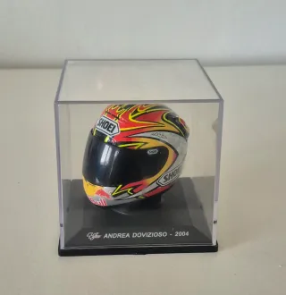 Mini Casco MotoGP Andrea Dovizioso 2004