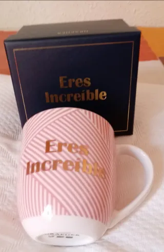 Taza Draeger mensaje