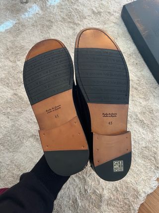 Mocasines Luis Gonzalo Piel Hombre Negro