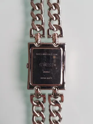 Reloj Guess Mujer Original Plata