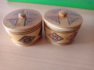 Cajas joyero decoradas paisaje