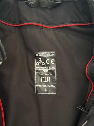 Chaqueta Cuero Moto Alpinestars Mujer talla L