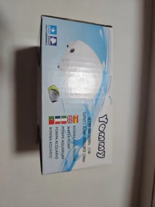 Bomba de agua para acuario Tommy
