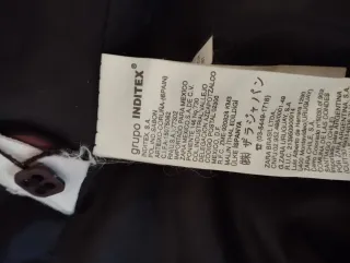 Chaqueta Zara Piel Hombre Marrón