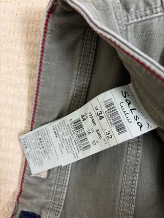 Vaqueros Salsa Hombre Talla M Verde