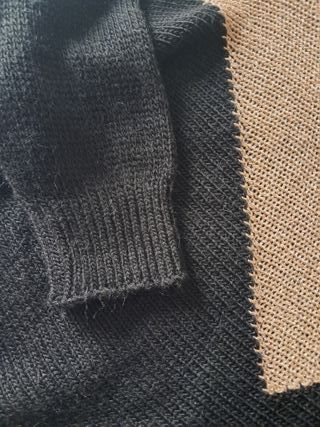 Jersey Diseño Chevron Negro y Dorado