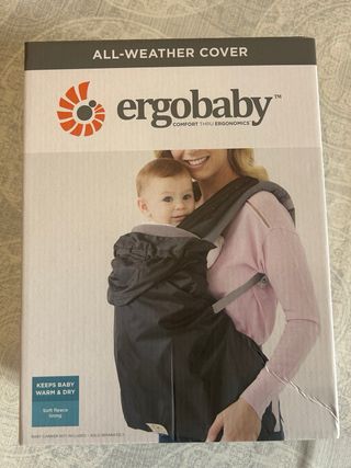 Ergobaby Adapt Portabebés + Funda Todo Clima