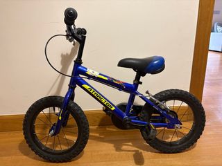 Bicicleta infantil azul