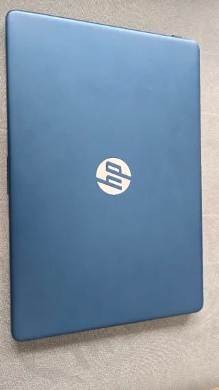 Portátil HP Plata y Azul