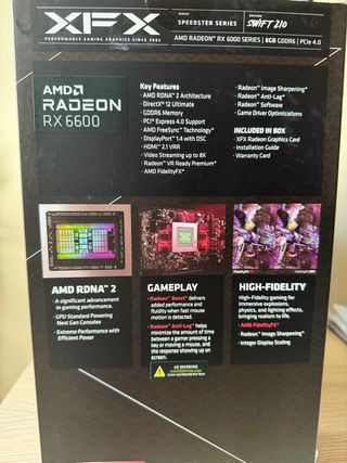 Tarjeta Gráfica RX 6600 XFX SWIFT210