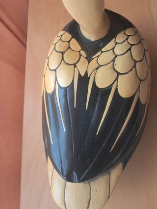Figura decorativa de pato