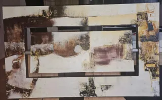 Cuadro Decorativo Pared con Espejo