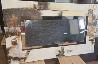 Cuadro Decorativo Pared con Espejo