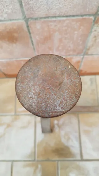 Antiguo morrillo de hierro