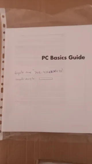 Ordenador HP Windows XP Media Center Edition 2005