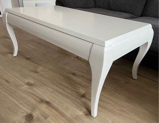 Mesa de centro blanca