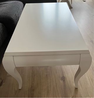 Mesa de centro blanca