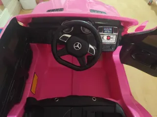 Coche batería niña biplaza