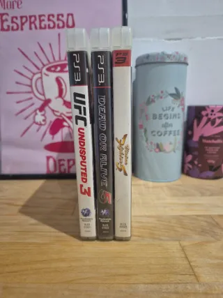 Pack 3 Juegos PS3: UFC Undisputed 3, Dead or Alive